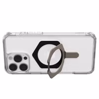 UAG Plyo XTE Backcover met MagSafe en kickstand Apple iPhone 16 Pro Max - Clear Titanium