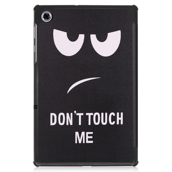 Design Hardcase Bookcase Lenovo Tab M10 Plus - Don't Touch