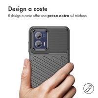 imoshion Thunder Backcover Motorola Moto G73 - Zwart