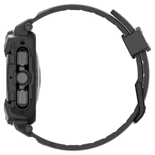 Spigen Rugged Armor™ Pro Case Samsung Galaxy Watch Ultra (2024/2025) - Mat Zwart