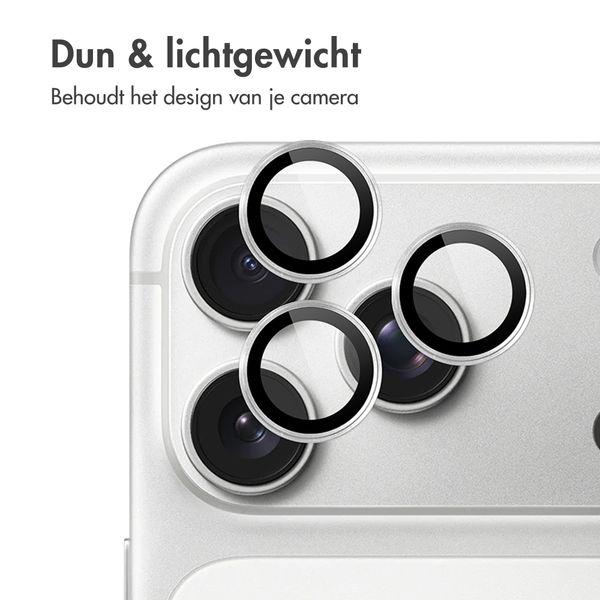 imoshion 2 Pack Camera lens protector voor de Apple iPhone 18 Pro / 18 Pro Max - Silver
