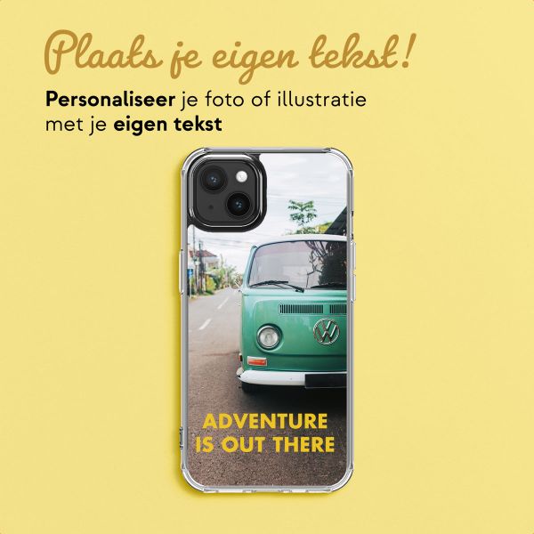 Ontwerp je eigen MagSafe Clear Case Apple iPhone 14 - Transparant