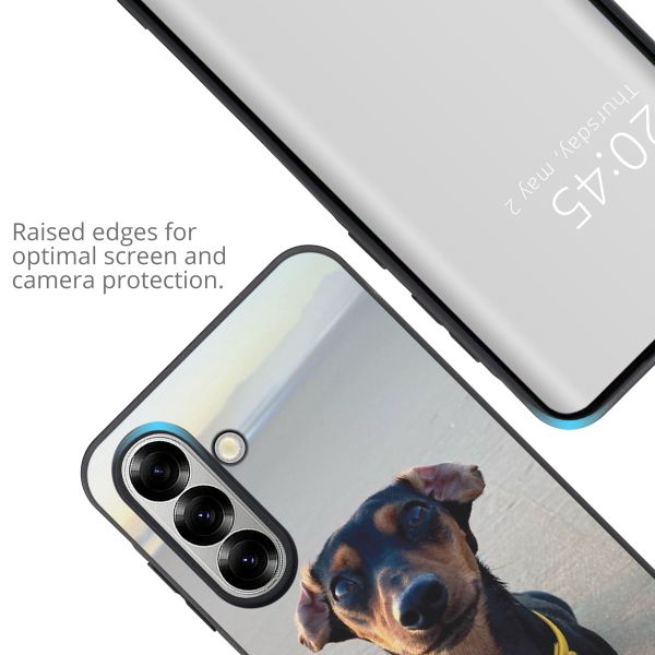 Ontwerp je eigen Samsung Galaxy A36 gel hoesje - Zwart