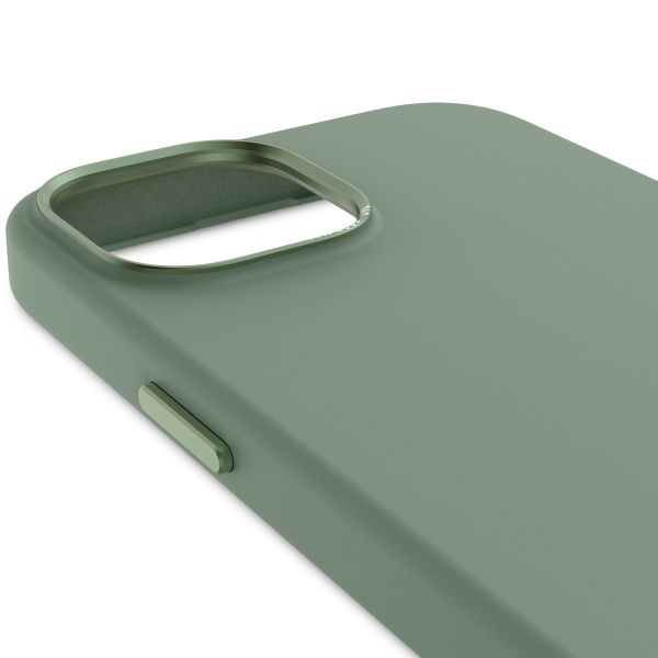 Decoded Silicone Backcover MagSafe iPhone 15 - Groen