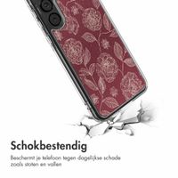 imoshion Design hoesje Samsung Galaxy A55 - Deep Rose