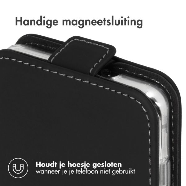 Accezz Flipcase Samsung Galaxy S10 - Zwart