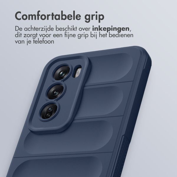 imoshion EasyGrip Backcover Oppo Reno 12 - Donkerblauw