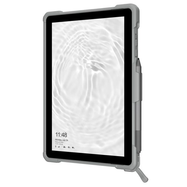 UAG Plasma Healthcare backcover met strap en schouderband Microsoft Surface Go / Go 2 / Go 3 / Go 4 - Wit / Grijs