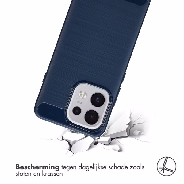 imoshion Brushed Backcover Oppo Reno 16 F - Donkerblauw
