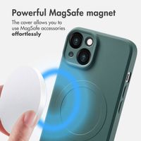 imoshion Colour Back Cover with MagSafe Apple iPhone 14 - Dark Green