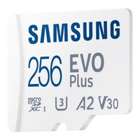 Samsung EVO Plus microSD 2024 - 265GB - inclusief SD Adapter - UHS-I/U3/Full HD/4K UHD