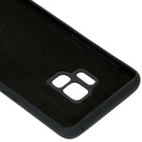 My Jewellery Silicone Backcover Samsung Galaxy S9 - Zwart