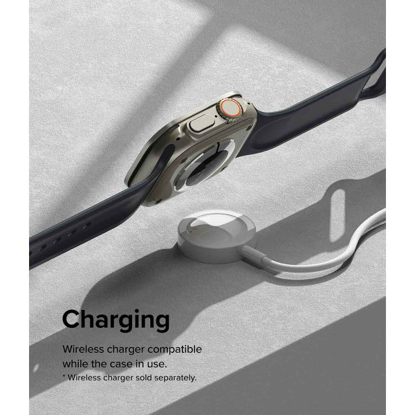 Ringke Bezel Styling + Screenprotector Apple Watch Ultra - 49 mm - Knurling Titanium