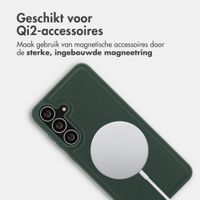 Accezz Edge Backcover met MagSafe Samsung Galaxy S25 FE - Groen