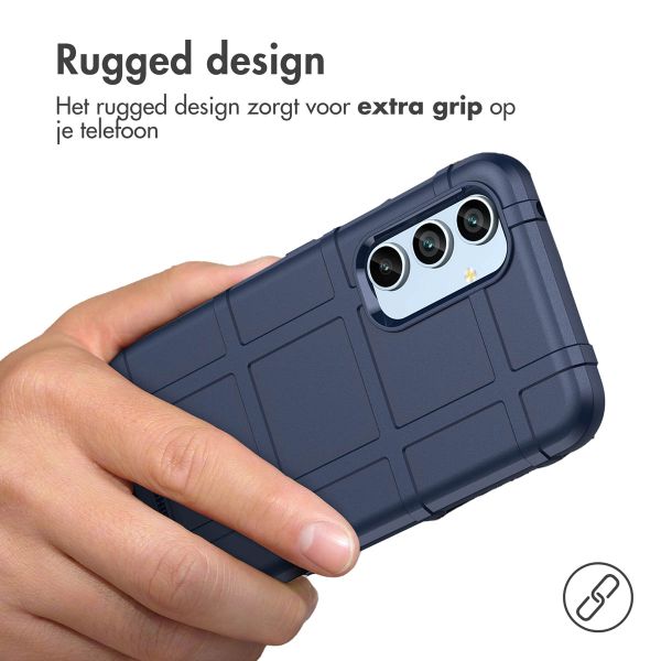 imoshion Rugged Shield Backcover Samsung Galaxy A54 (5G) - Donkerblauw