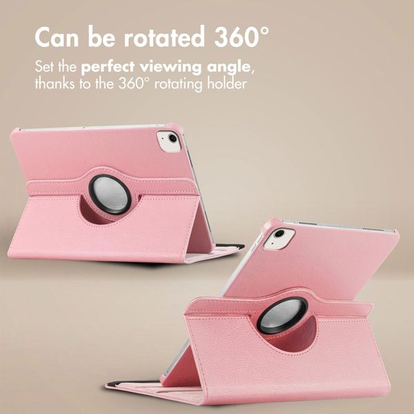 imoshion 360° Rotating Case Apple iPad Air 13 inch (2026) M4 / (2025) M3 / (2024) M2 - Pink