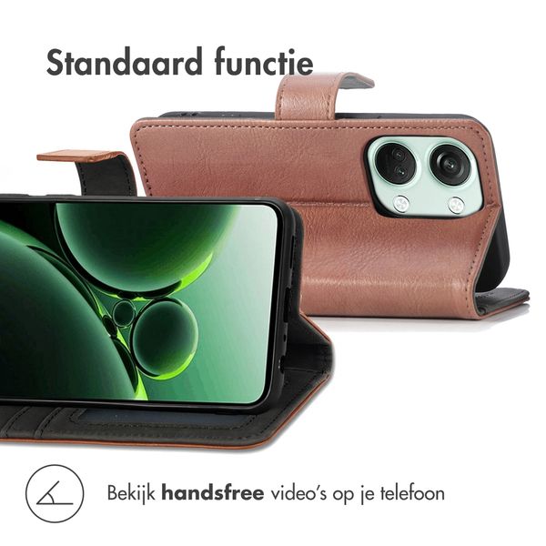 imoshion Luxe Bookcase OnePlus Nord 3 - Bruin