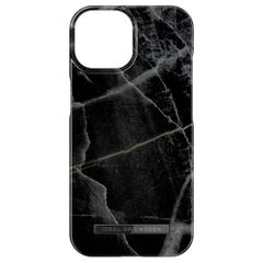 iDeal of Sweden Fashion Backcover MagSafe Apple iPhone 15 - Black Thunder Marble