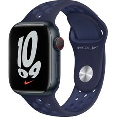 Apple Nike Sport Band Apple Watch Series 1-10 / SE / Ultra (2) - 42/44/45/46/49 mm - Midnight Navy/Mystic Navy