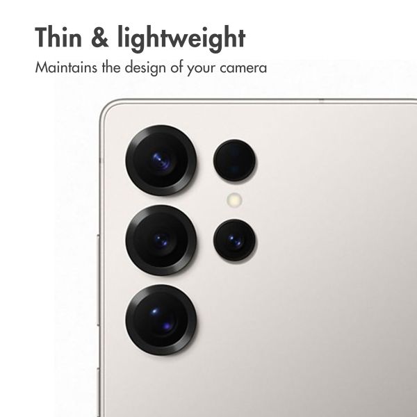 imoshion Camera Protector Glass 2-pack Samsung Galaxy S25 Ultra - Titanium Gray