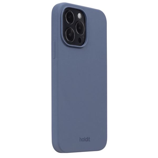 Holdit Silicone Case iPhone 15 Pro Max - Pacific Blue