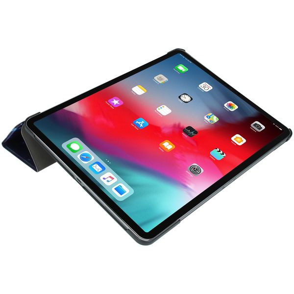 imoshion Design Trifold Bookcase iPad Pro 12.9 (2020) / iPad Pro 12.9 (2018) - Space Design