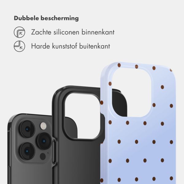 Selencia Vivid Backcover Apple iPhone 14 Pro - Happy Dots Digital Sky