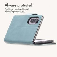 imoshion Luxury Bookcase Samsung Galaxy Z Fold 8 - Light Blue
