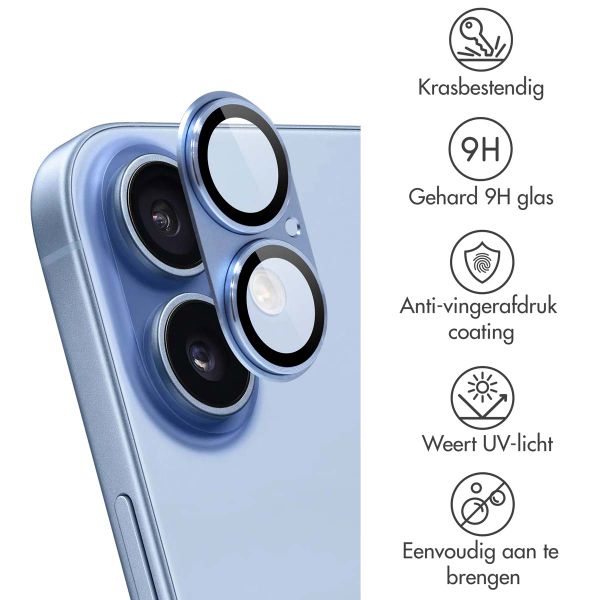 imoshion Camera Protector Glas 2 Pack Apple iPhone 17 - Mist Blue