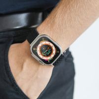 Vonmählen Woven Loop bandje Apple Watch | 44/45/46/49 mm - Zwart