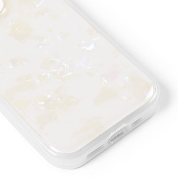 iDeal of Sweden Pearlized Case iPhone 14 Pro - Wit