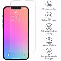 Selencia Gehard Glas Screenprotector Apple iPhone 13 / 13 Pro / 14 / 16e