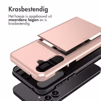 imoshion Backcover met pasjeshouder Samsung Galaxy A55 - Rosé Goud