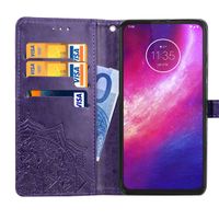 Mandala Bookcase Motorola One Hyper - Paars