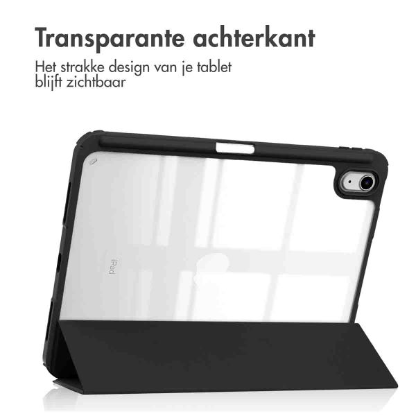 imoshion Trifold Hardcase Bookcase voor de iPad 10.9 (2022) - Zwart