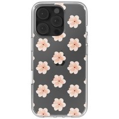 imoshion Design hoesje Apple iPhone 16 Pro - Floral Peach
