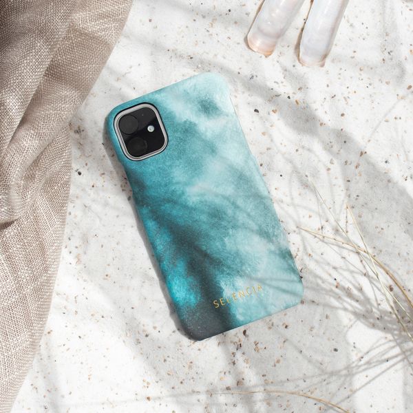 Selencia Maya Fashion Backcover iPhone 12 (Pro) - Air Blue