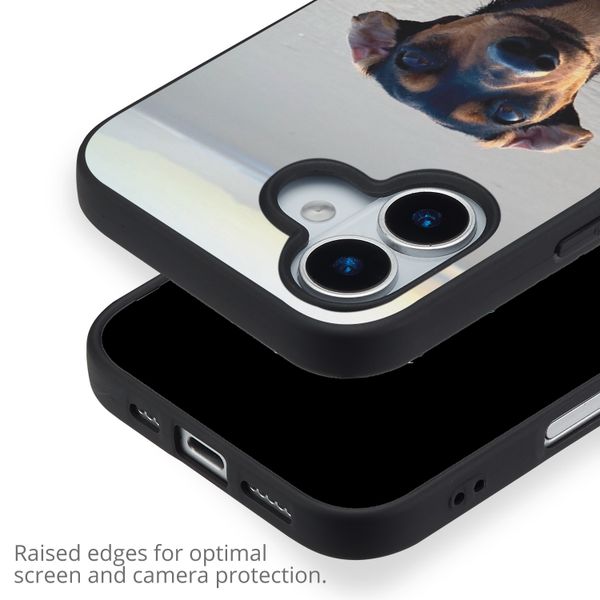 Ontwerp je eigen gel hoesje Apple iPhone 17 - Zwart