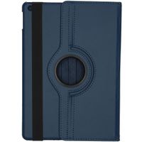 imoshion 360° draaibare Bookcase iPad 7 (2019) / iPad 8 (2020) / iPad 9 (2021) 10.2 inch - Blauw