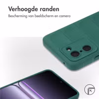 imoshion EasyGrip Backcover OnePlus Nord CE5 - Donkergroen