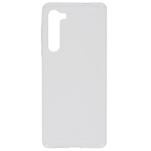 Softcase Backcover Motorola Edge - Transparant