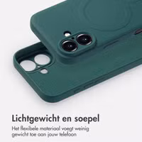 imoshion Color Backcover met MagSafe Apple iPhone 16 - Donkergroen