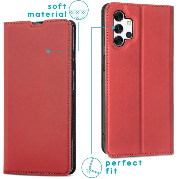 imoshion Slim Folio Bookcase Samsung Galaxy A32 (4G) - Rood