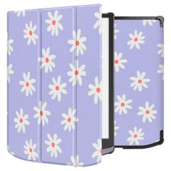 imoshion Design Trifold Hard Case Sleepcover Pocketbook InkPad X Pro - Flowers Distance