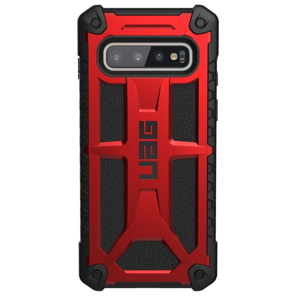 UAG Monarch Backcover Samsung Galaxy S10 - Rood