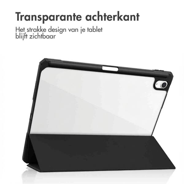 imoshion Trifold Hardcase Bookcase Apple iPad Air 11 inch (2026) M4 / (2025) M3 / (2024) M2 / Air 5 (2022) / Air 4 (2020) - Zwart