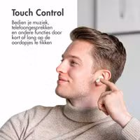 imoshion Aura Pro Draadloze In-ear Oordopjes - Active Noise Cancelling (ANC) - Wit