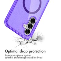 imoshion Sparkle Backcover met MagSafe Samsung Galaxy A56 - Glitter Paars