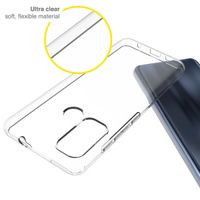 Accezz Clear Backcover Motorola Moto G60 - Transparant