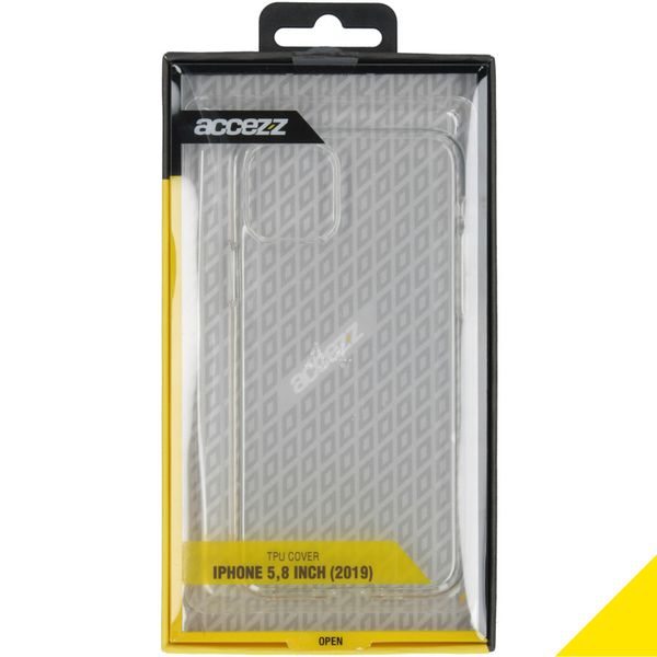 Accezz Clear Backcover iPhone 11 Pro - Transparant